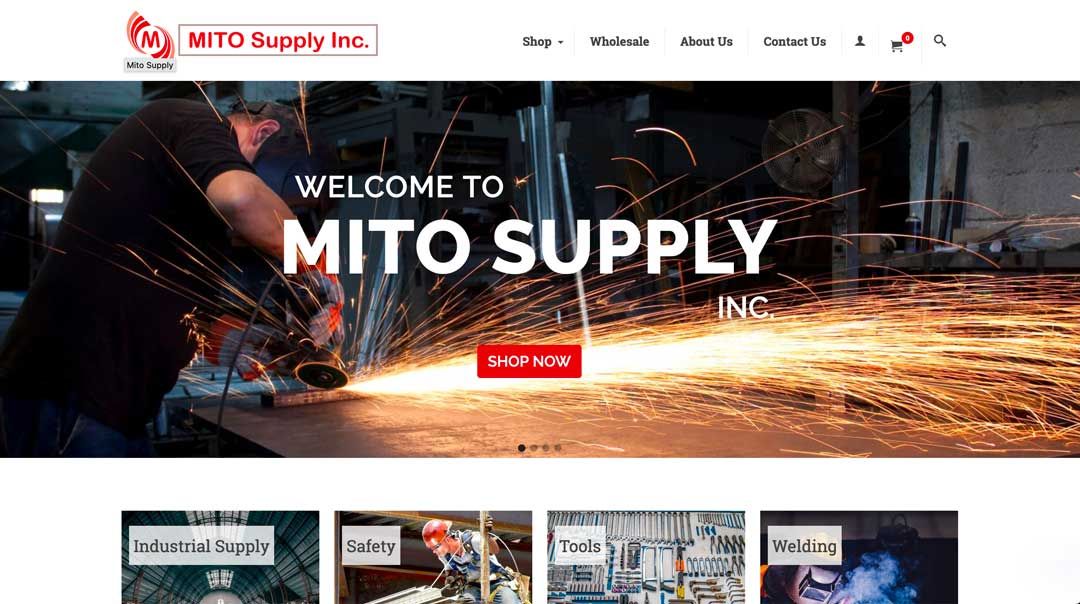 Website Design Birmingham AL | Mito Supply Inc.