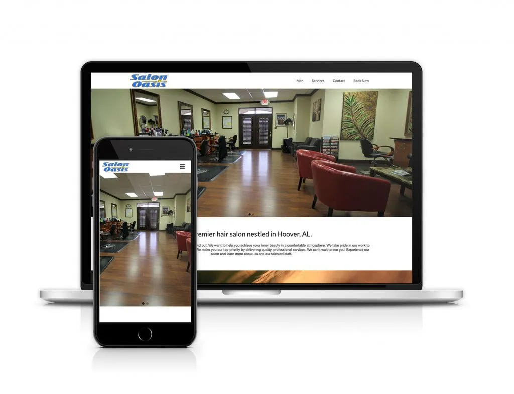 Marketing Cahaba Heights AL | Website Design Cahaba Heights AL | Salon Oasis